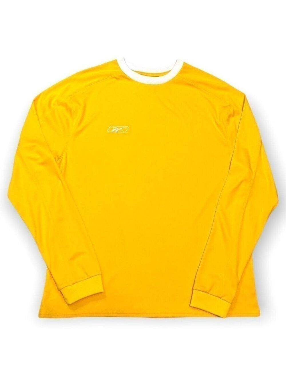 Reebok Vintage PlayDry Lightweight Breathable Activewear Soccer Shirt Mens Small